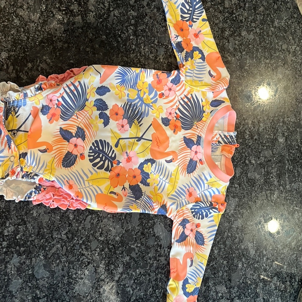 6-12 mo rufflebutts swimsuit!